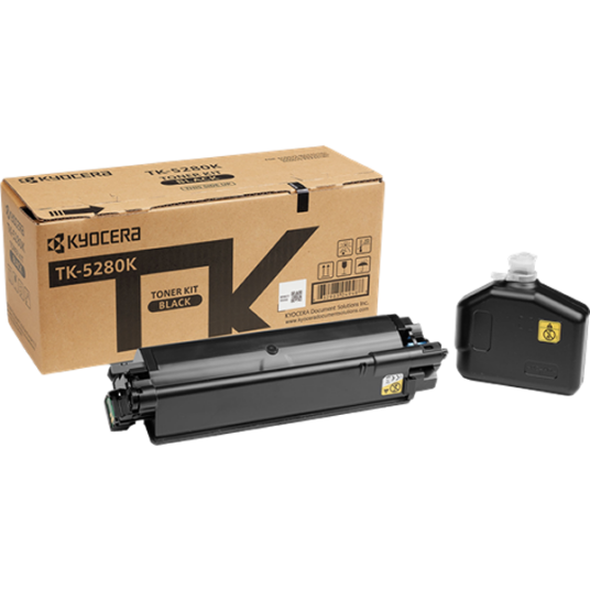 Kyocera TK-5280 BK lasertoner - 1T02TW0NL0 Original - Svart 13000 sider