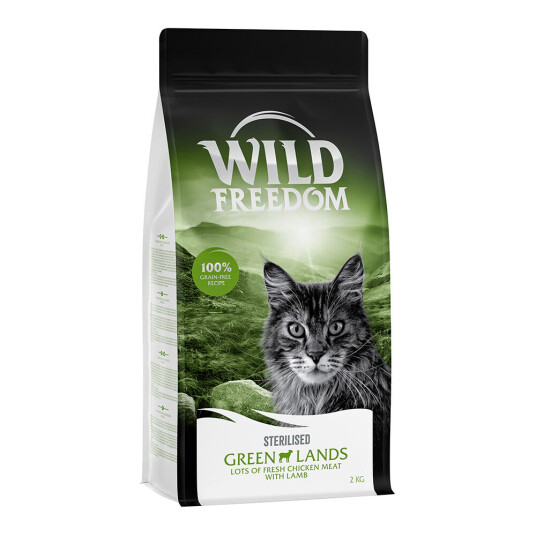 Wild Freedom Adult «Green Lands» Sterilised Lam – Uten Korn 2 kg