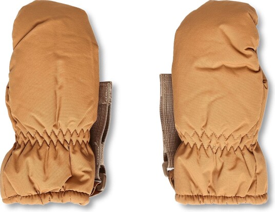 MINI A TURE Matcordt Fleece Lined Mittens - BROWN SUGAR - 6-7Y