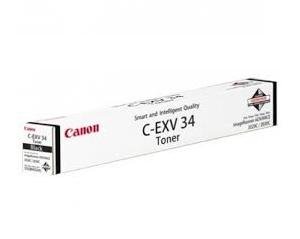 Canon C-EXV 34 BK Toner - 3782B002 Original - Svart 23000 sider Canon C-EXV 34 BK Toner - 3782B002 Original - Svart 23000 sider