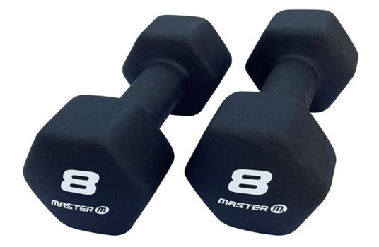 Master Fitness Neoprenhantlar i par, Hantlar Neoprene/Vinyl