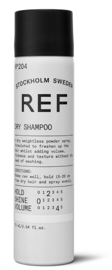Ref Dry Shampoo N°204 75ml Tørrsjampo for Volum og Tekstur Ref Dry Shampoo N°204 75ml Tørrsjampo for Volum og Tekstur