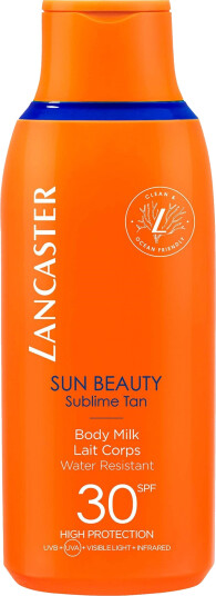 Lancaster Solkrem til kropp SPF 30 - Beroligende Body Milk 175 ml