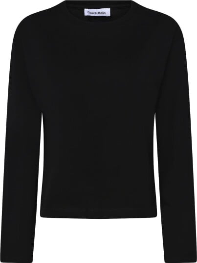 Organic Basics True Heavy Long Sleeve Tee Black XL