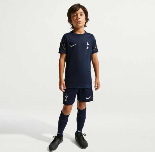 Tottenham Trenings T Skjorte Dri FIT Strike   Obsidian/Varsity Mais/Lyseblå/Hvit Barn   Nike størrelse XL: 158 170 cm