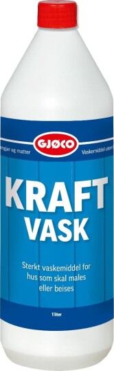 Gjøco Kraftvask Alkalisk 1 Liter Gjøco Kraftvask Alkalisk 1 Liter