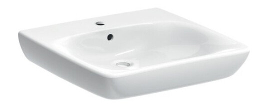 Geberit Renova Comfort servant, 55x55 cm, hvit