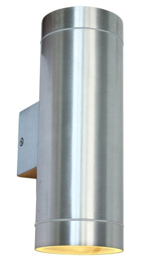 Llitt Daniel II Väggarmatur 2xGU10-sockel IP44 Aluminium
