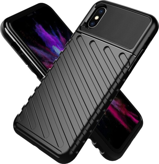 Trolsk Mobildeksel Mønstret Svart (iPhone X/Xs)