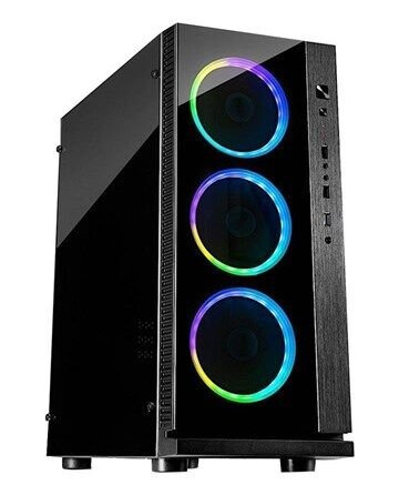 Inter-Tech W-III RGB Svart Inter-Tech W-III RGB Svart