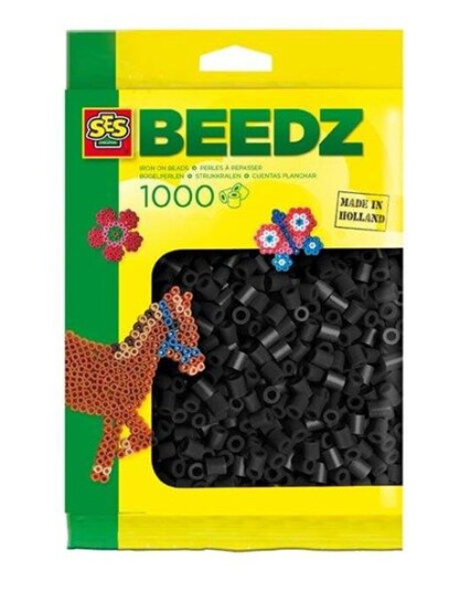 SES Iron on Beads 1000 Black SES Iron on Beads 1000 Black