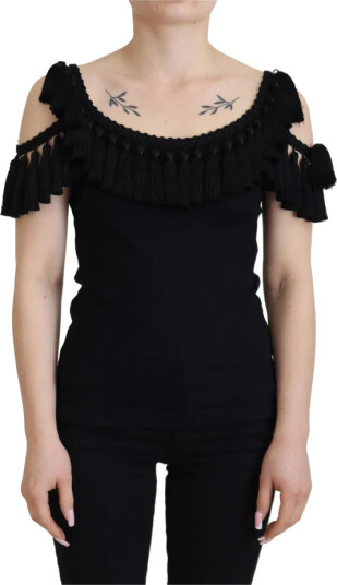 Dolce & Gabbana Dame Bluser & Skjorter Svart S,