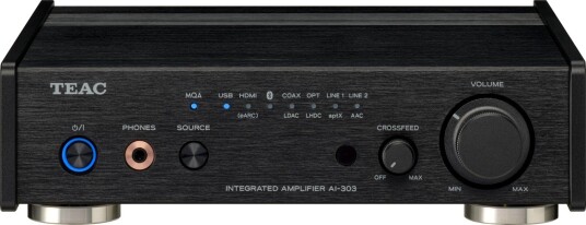 TEAC AI-303 integrert forsterker med USB DAC Svart