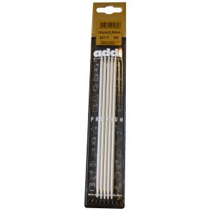 Addi Strømpepinner Aluminium 15 cm 3,50 mm / 5.9in US4
