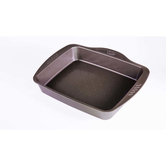 Pyrex Asimetria Ildfast form Kullstål Macadamia 30x24 cm