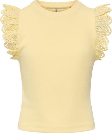 Kids Only Topp   Rib   KogDrea   Sollys   Kids Only   5 6 år (110 116)   Singlet   Gul