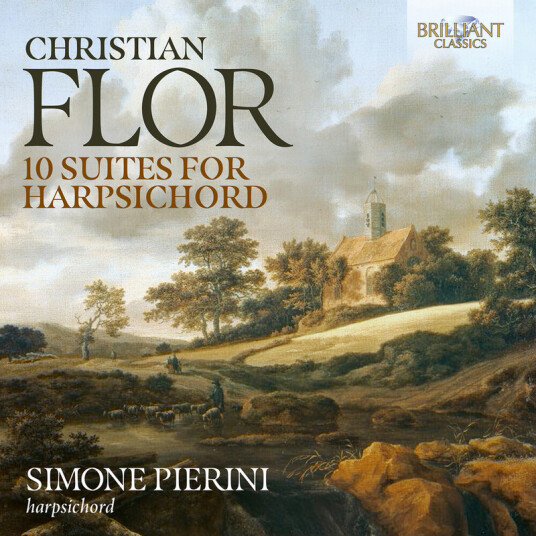 Simone El Oufir Pierini, Christian Flor 10 Suites for Harpsichord CD Simone El Oufir Pierini, Christian Flor 10 Suites for Harpsichord CD