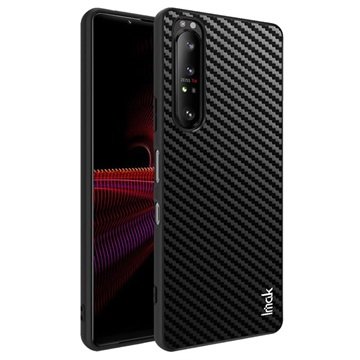 Imak LX-5 Sony Xperia 1 III Hybrid-deksel Karbonfiber Svart