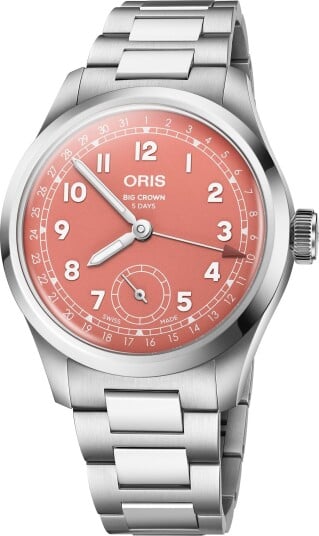 Oris Herreklokke 01 403 7799 4068 07 8 20 06 Big Crown Rød/Stål
