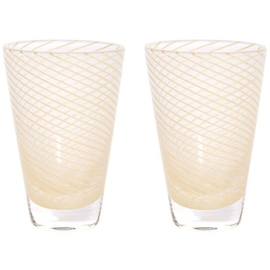 Oyoy Yuka Glass 2 pk Gul Oyoy Yuka Glass 2 pk Gul