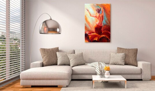 Tavle Dancer Of Fire 80X120 Artgeist sp. z o. o.
