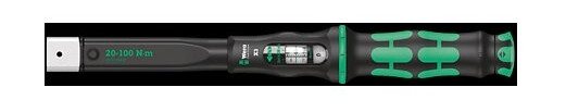Wera 05075653001, Skrallenøkkel, Ft-Lb,Kg-M, Mekanisk, Sort, Grønn, 37,2 Cm