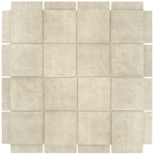 Design House Basket gulvteppe beige 245x245 cm