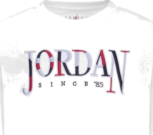 Jordan Genser Grunnleggende Hvit Jordan 13 15 år 158 170 Genser