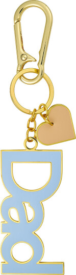 DESIGN LETTERS Key Ring & Bag Tag |Blå |One Size DESIGN LETTERS Key Ring & Bag Tag |Blå |One Size