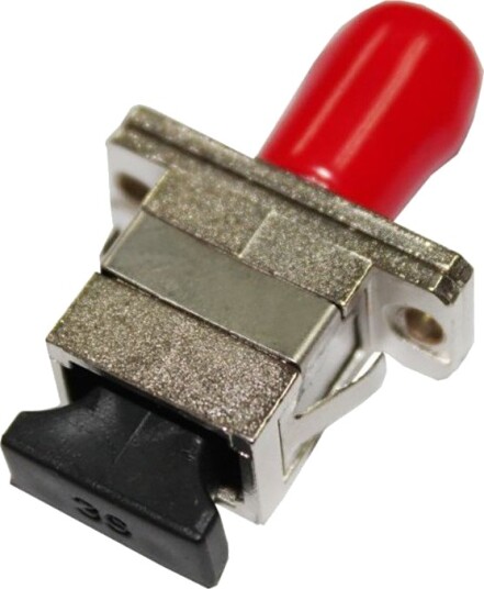 MicroConnect SC/ST-adapter for fiberkabel - metall MicroConnect SC/ST-adapter for fiberkabel - metall