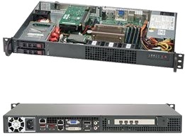 Supermicro Sc510 Ft-203B - Sort Supermicro Sc510 Ft-203B - Sort