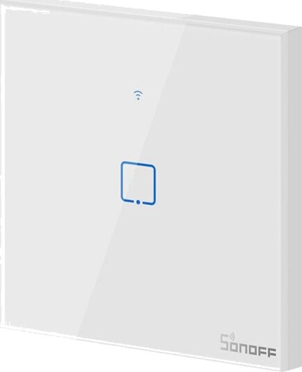 Sonoff T2 EU TX WiFi Smart Veggbryter (1 Knapp)