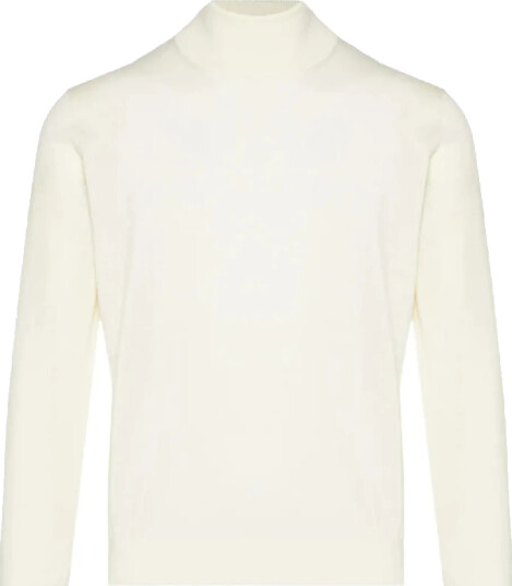 Lardini Herre Strikkevarer Hvit M,