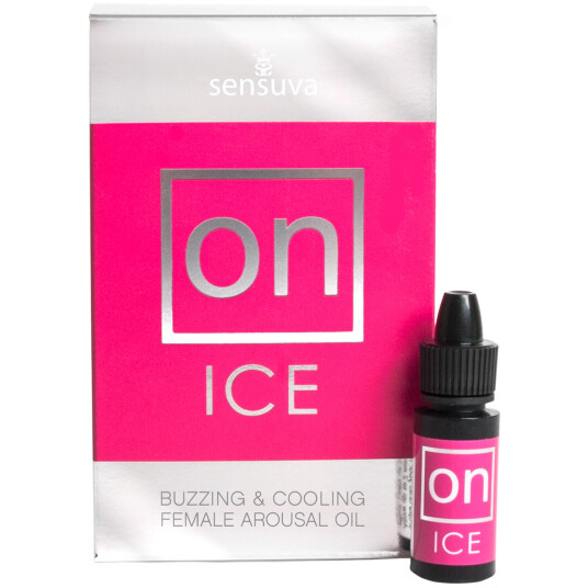 Sensuva On Ice stimulerende olje til klitoris    - Klar