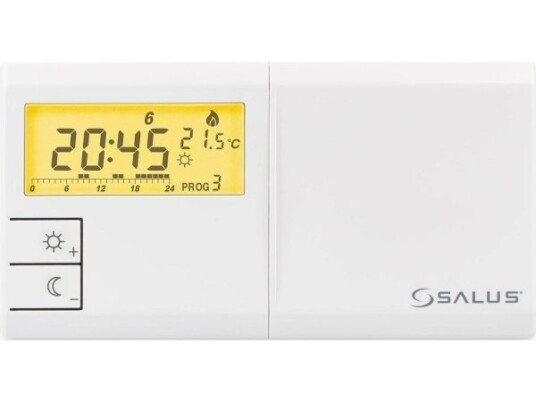 Salus Trådløs Programmerbar Temperaturkontroller - Ukentlig 091Flrf V2