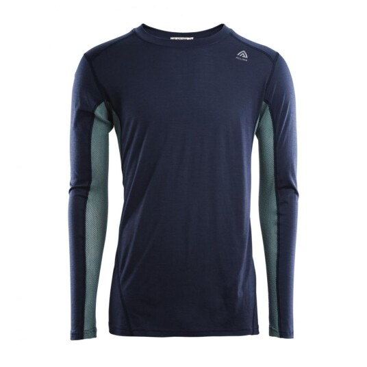 Aclima LightWool sportshirt M´s Herre, 285 Navy Blazer / North Atlantic, XL Aclima LightWool sportshirt M´s Herre, 285 Navy Blazer / North Atlantic, XL