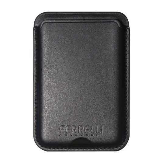 FERRELLI MAGNETISK KORTHOLDER, SVART