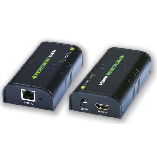 TECHLY HDMI Extender/Splitter over IP 120m - Videotilbehør med 1 HDMI-utgang