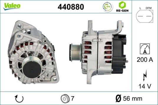 Dynamo VALEO 440880 Dynamo VALEO 440880