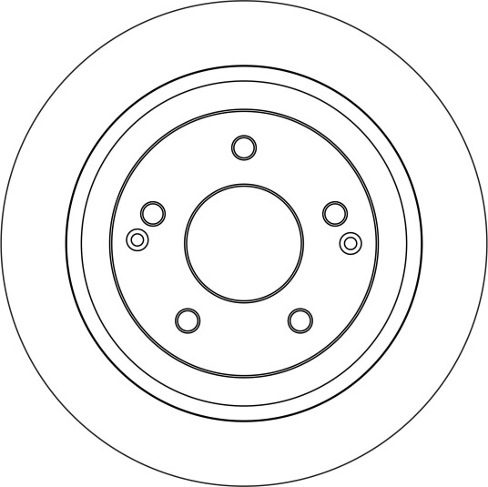 Bremseskive TRW DF6801
