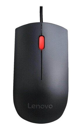 Lenovo Essential - mouse - USB - black - Mus - Optisk - 3 knapper - Svart Lenovo Essential - mouse - USB - black - Mus - Optisk - 3 knapper - Svart