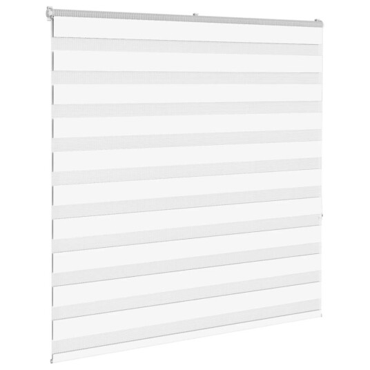 Sebragardin hvit 145x150 cm stoff bredde 140,9 polyester