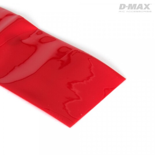 DynoMAX B9216R Heat Shrink Tube Red D29/W47mm x 1m