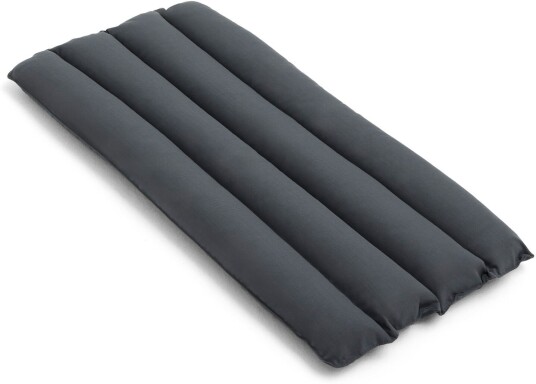 Hay - Soft Quilted Cushion For Palissade Dining Armchair - Anthracite - Utendørs Puter Og Dyner - Ronan & Erwan Bouroullec - Svart