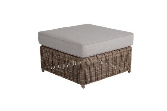 Brafab Glendon Ottomansk Rustic/Beige 72 x 72 x 42 cm Brun Brafab Glendon Ottomansk Rustic/Beige 72 x 72 x 42 cm Brun