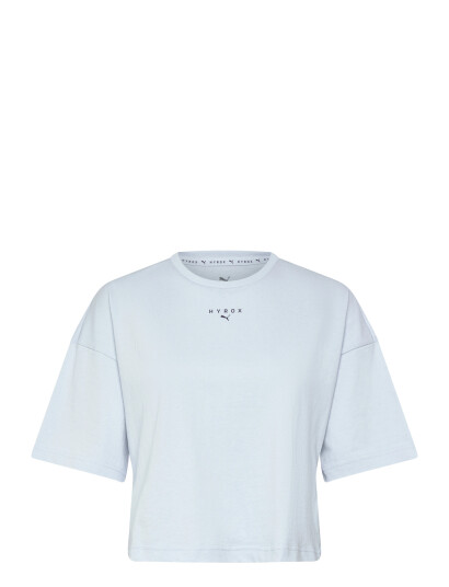 PUMA W Puma X Hyrox Cropped Lifestyle Tee Blue M