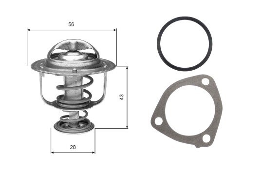 Termostat GATES TH31276G1 Termostat GATES TH31276G1