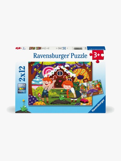Ravensburger Puslespill 2x12 Brikker Fairy Tales Ravensburger Puslespill 2x12 Brikker Fairy Tales
