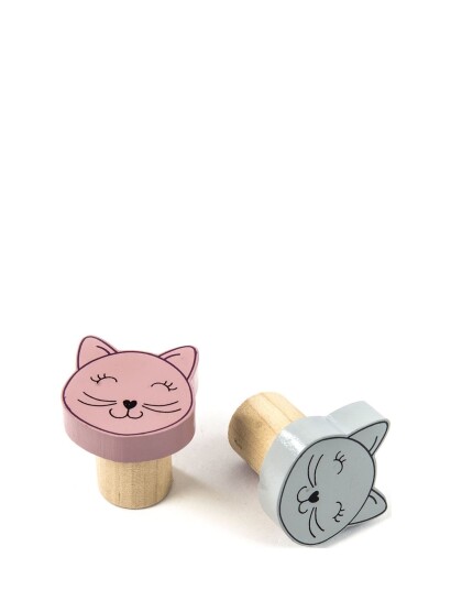 Smallstuff Knagg Tre 2 Pakning Katt Multi Patterned 4x4x4