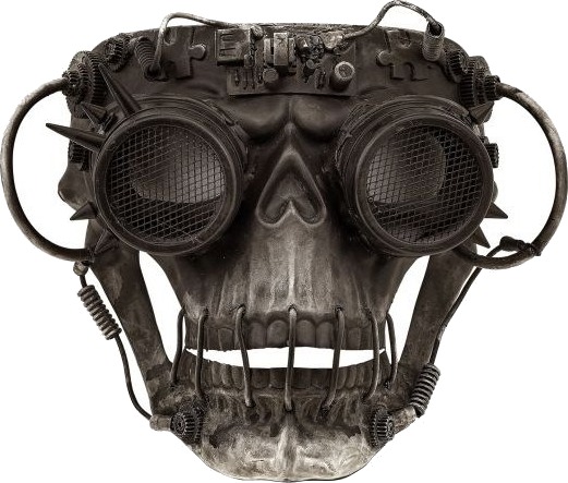 Widmann Steampunk Kraniemaske
